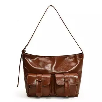 Женская сумка через плечо из искусственной кожи с множеством карманов для путешествий(белый)