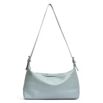 Женская сумка через плечо из искусственной кожи, большая простая сумка-мессенджер для путешествий на открытом воздухе (розовый)