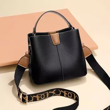 Женская сумка через плечо из искусственной кожи, модная сумка-седло, однотонная, простая, цветная, сумка-мессенджер, модная сумка