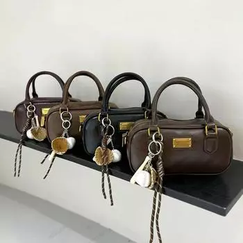 Женская сумка через плечо из искусственной кожи, однотонные сумки-мессенджеры, элегантные сумки через плечо