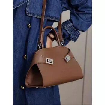 Женская сумка через плечо из кожи Saddle Niche Design, практичная, вместительная, маленькая, простая, женская сумка через плечо 24x19x10 CM