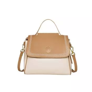 Женская сумка через плечо из натуральной кожи (23,5*11*19,5 см) 612410024 белый