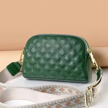 Женская сумка через плечо из натуральной кожи, мягкая винтажная женская сумка через плечо, маленькая сумка через плечо, высокое качество