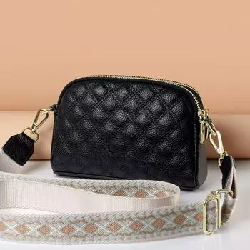 Женская сумка через плечо из натуральной кожи Кожаные сумки через плечо