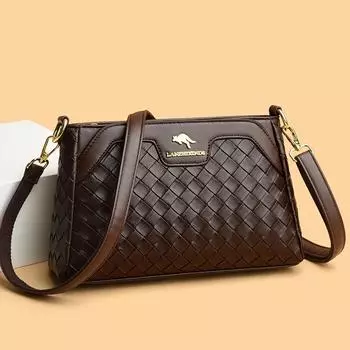 Женская сумка через плечо из натуральной кожи, сумки через плечо, высококачественные сумки-мессенджеры, женская сумка