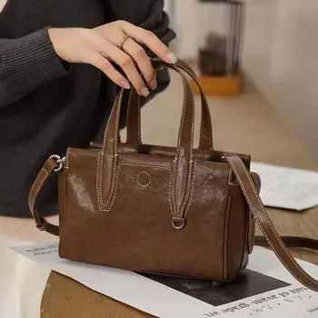 Женская сумка через плечо из натуральной кожи, дизайнерская роскошная, элегантная сумка через плечо для путешествий, мягкая сумка