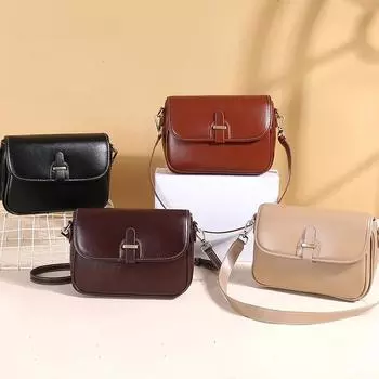 Женская сумка через плечо из натуральной кожи, роскошные дизайнерские сумки для женщин, модная маленькая квадратная сумка через плечо
