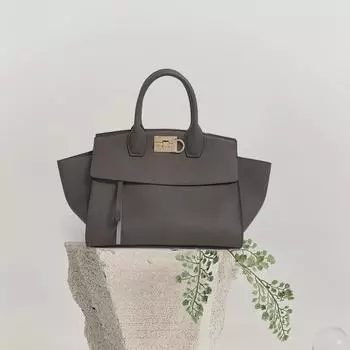 Женская сумка через плечо из натуральной кожи в стиле ретро 2024 года — элегантная, универсальная и высококачественная в платиновом стиле 29x17x15cm