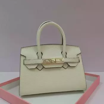 Женская сумка через плечо из натуральной кожи - модная текстура TOGO, классический и популярный стиль мессенджера 21 x 10 x 15 cm