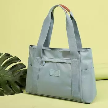 Женская сумка через плечо из нейлона, большая вместительная сумка через плечо, сумка для матери фиолетовый