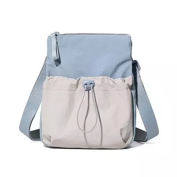 Женская сумка через плечо контрастного цвета, многофункциональная, для поездок, сумка для мобильного телефона синий