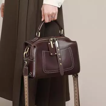 Женская сумка через плечо, кожаная женская сумка, весенне-летняя сумка-подушка, легкая роскошная сумка, маленькая сумка