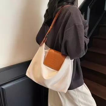 Женская сумка через плечо, легкая водонепроницаемая сумка через плечо, сумка через подмышку хаки