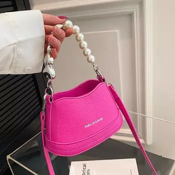 Женская сумка через плечо, летняя новая мода Love Pearl, мини-сумки, роскошные универсальные маленькие сумки через плечо для вечеринки