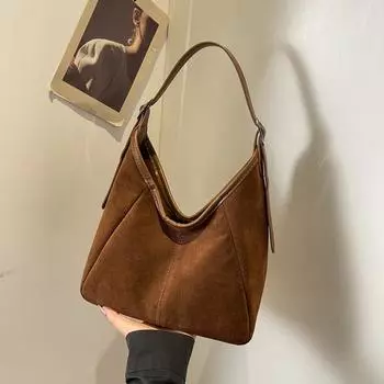 Женская сумка через плечо, монохромная, на молнии, мягкая и универсальная, модная, из поликарбоната, простая и элегантная, высокого качества.