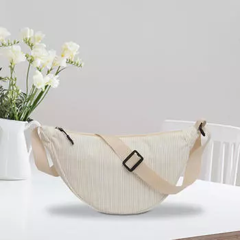 Женская сумка через плечо на грудь, повседневная сумка с клецками для бега чёрный