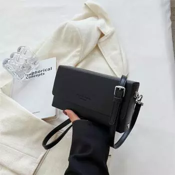 Женская сумка через плечо на одно плечо, высококачественные красные сумки для поездок на работу, маленькая квадратная сумка, популярная, универсальная, ретро, модная, новая