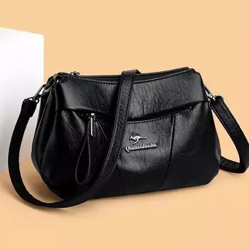 Женская сумка через плечо, новая сумка через плечо, женская, для мам, большая вместимость, модная, высокого класса, сумка