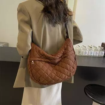 Женская сумка через плечо, однотонная сумка через плечо чёрный