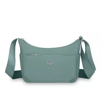 Женская сумка через плечо, однотонная сумка-хобо, сумка через плечо, легкая сумка для мамы зелёный