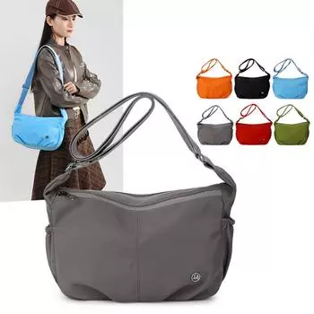 Женская сумка через плечо, плиссированная сумка через плечо оранжевый