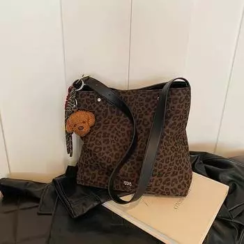 Женская сумка через плечо, популярный товар, большая вместимость, осенне-зимняя повседневная сумка высокого класса на плечо