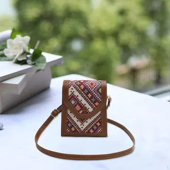 Женская сумка через плечо Повседневная стильная сумка для мобильного телефона для отдыха и поездок на работу красный