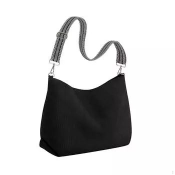 Женская сумка через плечо Повседневная сумка-хобо для походов и шопинга на открытом воздухе бежевый