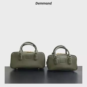 «Женская сумка через плечо Retro Boston Bowling 2023 года — коллекция осень и зима» Small: 22*8*11cm