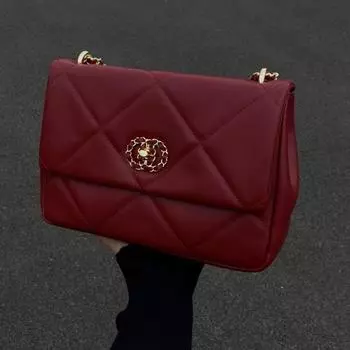 Женская сумка через плечо с цепочкой, большая вместимость, элитная, свадебная сумка невесты, сумка на одно плечо, дамская сумочка 26cm8.5cm*18cm