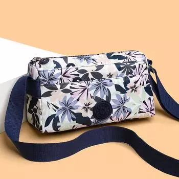 Женская сумка через плечо с принтом, большая вместимость, сумка для мамы, сумка для мобильного телефона среднего возраста