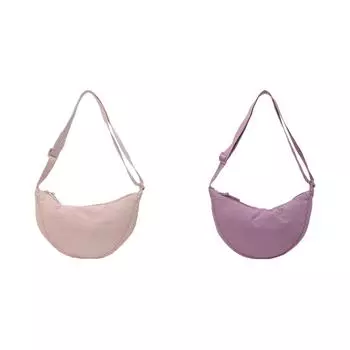 Женская сумка через плечо с регулируемым ремешком AU для путешествий на открытом воздухе (розовый)