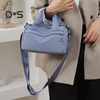 Женская сумка через плечо с регулируемым ремнем, однотонная, для поездок на работу и шопинга, большая вместимость, застежка-молния, дамский кошелек красный