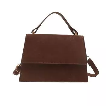 Женская сумка через плечо с регулируемым ремнем из искусственной кожи, сумка с магнитной застежкой, сумка-портфель, сумка через плечо, дорожная сумка для поездок на работу чёрный