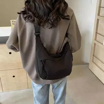 Женская сумка через плечо с регулируемым ремнем, большая вместительная сумка для пельменей, застежка-молния, многокарманный дизайн, сумка-слинг для повседневного использования жёлтый