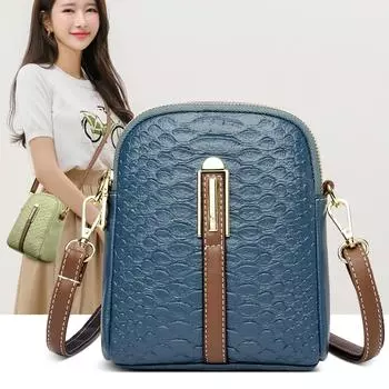 Женская сумка через плечо с узором из крокодиловой кожи, ретро-сумка, женская летняя сумка через плечо цвета авокадо зеленого цвета