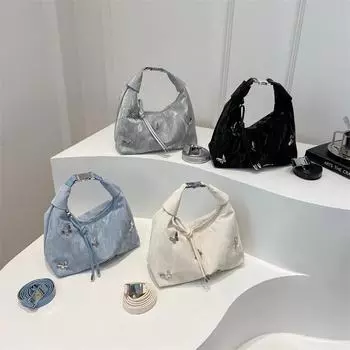 Женская сумка через плечо Silver Butterfly - High-End Design 2024 белый