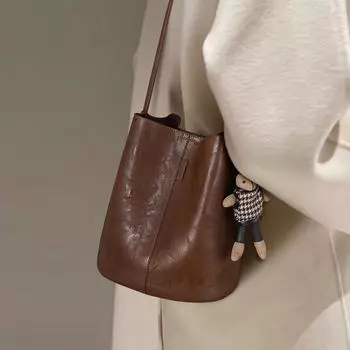 Женская сумка через плечо Slant Span весна/лето, модная сумка-ведро в стиле ретро для поездок на работу в стиле вестерн