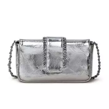 Женская сумка через плечо сумка-цепочка модная маленькая квадратная сумка через плечо 18*5.5*11.5cm