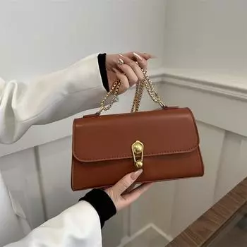 Женская сумка через плечо, сумка-цепочка в иностранном стиле, модная универсальная сумка-мессенджер Tide красный