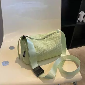 Женская сумка через плечо, сумка через плечо, сумка в форме подушки, повседневная сумка чёрный