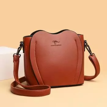 Женская сумка через плечо Сумка для невесты Модная сумка-ведро Сумка через плечо чёрный