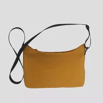Женская сумка через плечо, сумка для подмышек, сумка на одно плечо, простая и модная сумка для отдыха one size жёлтый