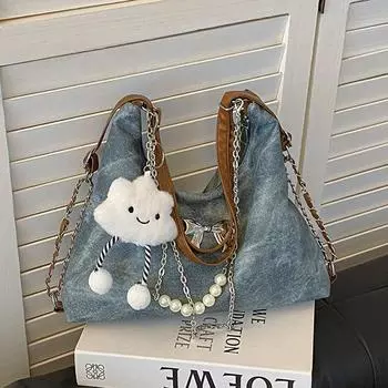 Женская сумка через плечо Temperament Commuter женская повседневная сумка с бантом на весну и лето сумка через подмышку сумка-тоут Tide