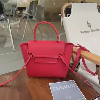 Женская сумка через плечо Yao Chen весна/лето 2023 из воловьей кожи цвета сома коричневый