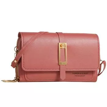 Женская сумка через плечо, женская функциональная сумка-кошелек через плечо, сумка для мобильного телефона, большая вместимость, женская мини-сумка