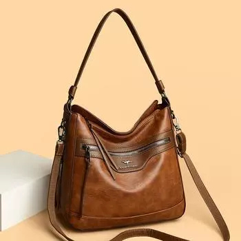 Женская сумка через плечо женская сумка новая модная сумка большая вместительная сумка тоут европейская сумка через плечо на одно плечо