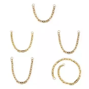 Женская сумка через плечо, золотая однотонная грубая цепочка для сумок для покупок, путешествий 55CM