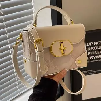 Женская сумка Crossbody Box, модная дизайнерская сумка через плечо высокого класса розовый
