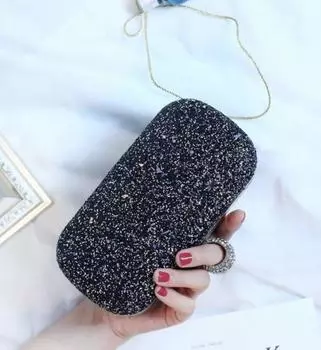 Женская сумка Diamonds Fashion Shell PU сумка на плечо Кошельки и сумки Diamond Chain Solid Hasp Finger Bag